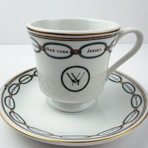 Woodmere White House Collection George Washington Teacup Cup and Saucer Set